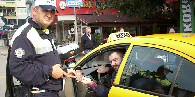 Kocaeli' de Taksicilere Ceza!