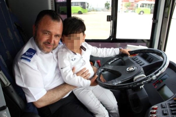 Otobüste Unutulan Çocuk Ailesine Teslim Edildi!